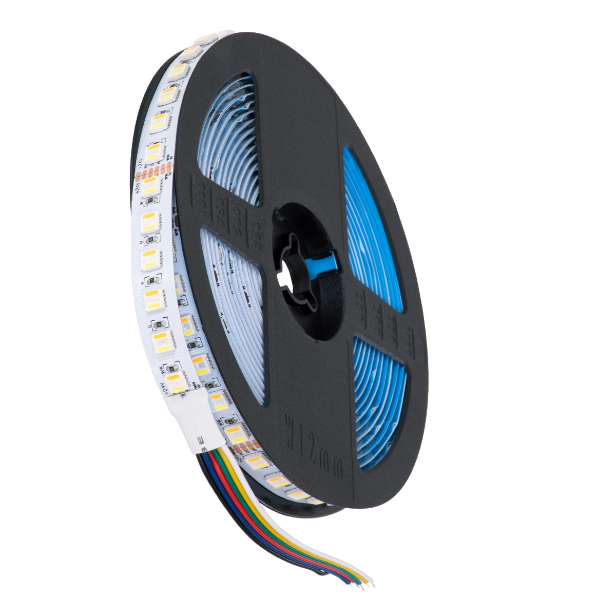 GloboStar® 70264 Ταινία LED SMD 5050 RGBW + WW 5in1 5m 36W/m 72LED/m 120° DC 24V IP20 3600lm/m Πολύχρωμη RGB - Ψυχρό Λευκό 6000K - Φυσικό Λευκό 4500K - Θερμό Λευκό 2700K - ledmania.gr