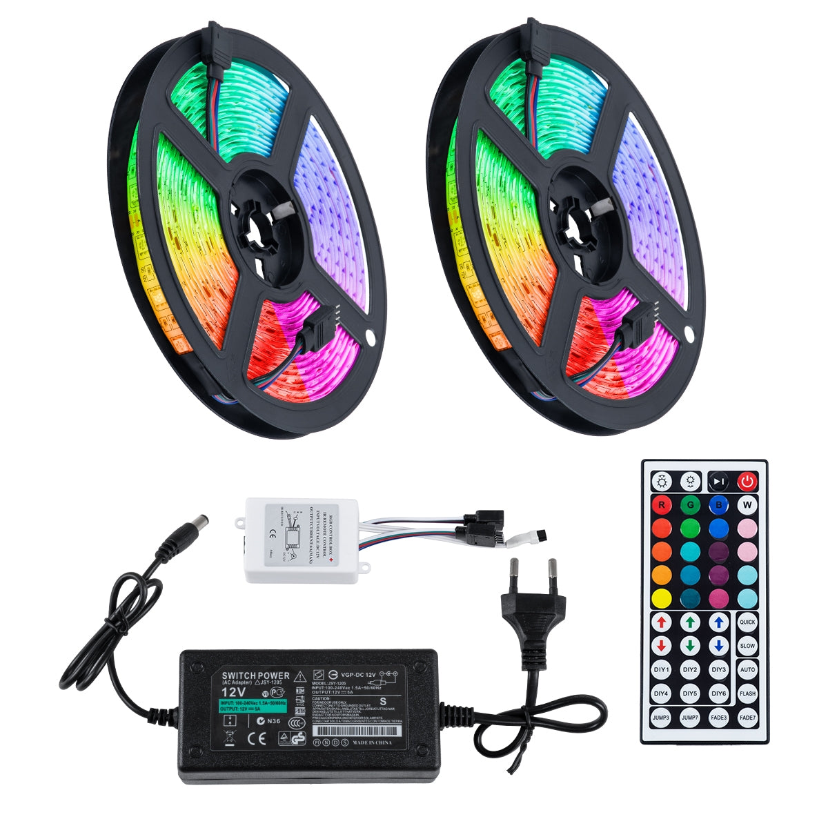 Σετ Ταινία LED RGB SMD 5050 10m
