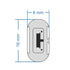 GloboStar® 70490 DOUBLE-SIDED 120°+120° Degree Neon Flex Epistar LED SMD 2835 1m 12W/m 120LED/m 1320lm/m 120°+120° DC 230V Αδιάβροχη IP68 Ψυχρό Λευκό 6000K Dimmable - ledmania.gr