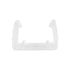 GloboStar® 70529 Πλαστική PVC Βάση Στήριξης για Όλες τις Πολύχρωμες RGB EPISTAR Slim Ταινίες LED Μονής Σειράς DC 230V IP68 - Μ1.5 x Π1.6 x Υ1.1cm - ledmania.gr