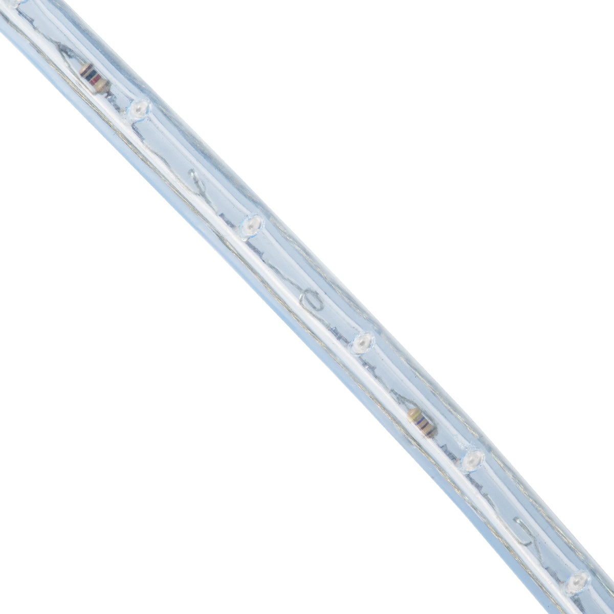 GloboStar® 70607 Φωτοσωλήνας LED DIODE 1m 3.9W/m 36LED/m 117lm/m 360° DC 230V Αδιάβροχος IP68 Πολύχρωμος RGB Dimmable - ledmania.gr