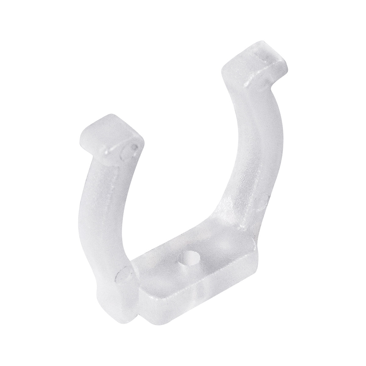 GloboStar® 70643 Πλαστική PVC Βάση Στήριξης για Όλες τις Πολύχρωμες RGB TUBE Neonflex 360° DC 24V & DC 230V IP68 - Μ2.5 x Π1.1 x Υ2.5cm - ledmania.gr