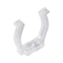 GloboStar® 70643 Πλαστική PVC Βάση Στήριξης για Όλες τις Πολύχρωμες RGB TUBE Neonflex 360° DC 24V & DC 230V IP68 - Μ2.5 x Π1.1 x Υ2.5cm - ledmania.gr