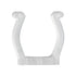 GloboStar® 70643 Πλαστική PVC Βάση Στήριξης για Όλες τις Πολύχρωμες RGB TUBE Neonflex 360° DC 24V & DC 230V IP68 - Μ2.5 x Π1.1 x Υ2.5cm - ledmania.gr
