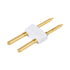 GloboStar® 70650 Σύνδεσμος Καρφάκι για Μονόχρωμο & RGB Φωτοσωλήνα LED 360° Degree 2 Pin - ledmania.gr