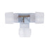 GloboStar® 70660 Σύνδεσμος T για Μονόχρωμο Φωτοσωλήνα LED 360° Degree DC 230V 2 Pin Αδιάβροχος IP68 - ledmania.gr