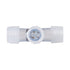 GloboStar® 70660 Σύνδεσμος T για Μονόχρωμο Φωτοσωλήνα LED 360° Degree DC 230V 2 Pin Αδιάβροχος IP68 - ledmania.gr