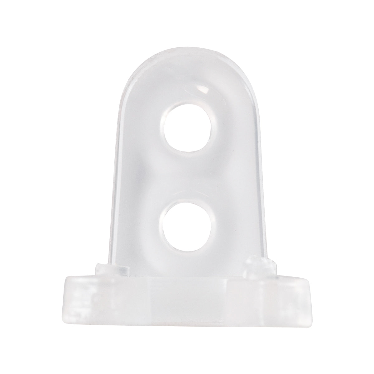 GloboStar® 70664 Πλαστική PVC Βάση Στήριξης για Μονόχρωμο Φωτοσωλήνα LED 360° Degree DC 230V 2 Pin Αδιάβροχος IP68 - ledmania.gr