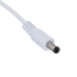 GloboStar® 70679 Καλώδιο Τροφοδοσίας DC Προέκταση 2 Μέτρων από Jack 2.1x5.5mm Male σε Female 2.1x5.5mm D1.1 x L200cm Λευκό - ledmania.gr