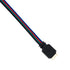 GloboStar® 70691 Ταχυσύνδεσμος Τροφοδοσίας IP20 - Strip To Power Connector 4 PIN Male για Ένωση 1 x RGB Ταινία LED Πλάτους 10mm - ledmania.gr