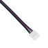 GloboStar® 70691 Ταχυσύνδεσμος Τροφοδοσίας IP20 - Strip To Power Connector 4 PIN Male για Ένωση 1 x RGB Ταινία LED Πλάτους 10mm - ledmania.gr