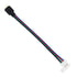 GloboStar® 70691 Ταχυσύνδεσμος Τροφοδοσίας IP20 - Strip To Power Connector 4 PIN Male για Ένωση 1 x RGB Ταινία LED Πλάτους 10mm - ledmania.gr
