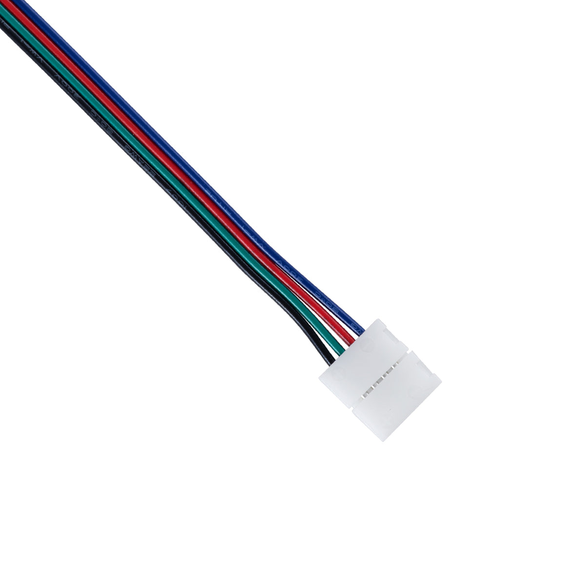 GloboStar® 70730 Μονός Connector Ατερμάτιστος με 15cm Καλώδιο για Όλες τις RGB Ταινίες LED 10mm - ledmania.gr
