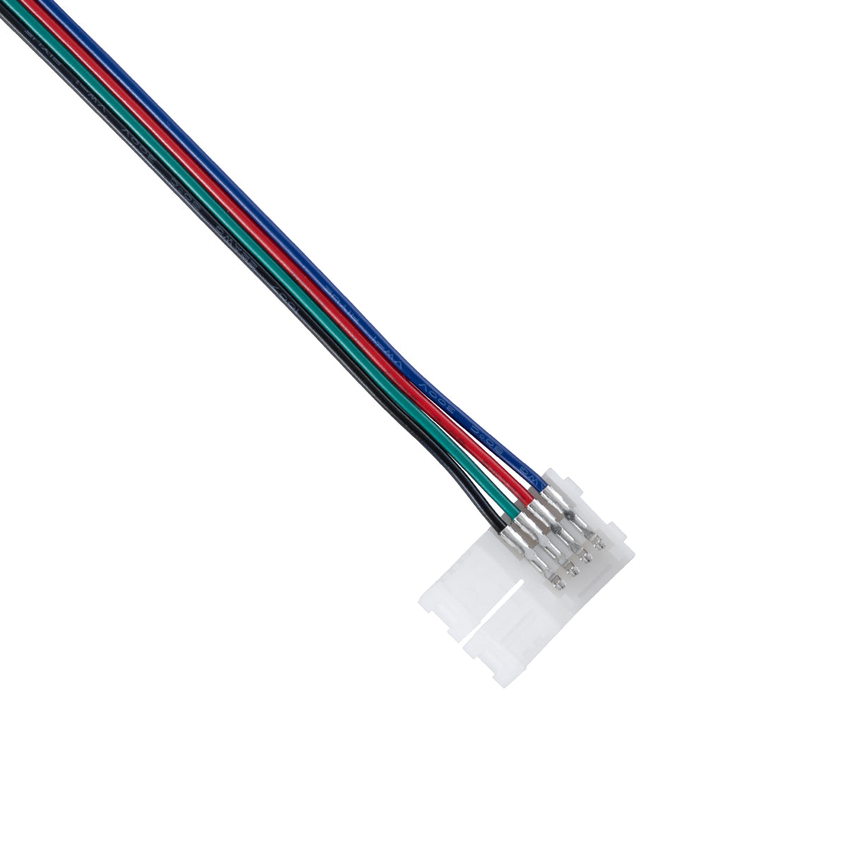 GloboStar® 70730 Μονός Connector Ατερμάτιστος με 15cm Καλώδιο για Όλες τις RGB Ταινίες LED 10mm - ledmania.gr