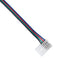 GloboStar® 70730 Μονός Connector Ατερμάτιστος με 15cm Καλώδιο για Όλες τις RGB Ταινίες LED 10mm - ledmania.gr