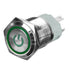 Διακοπτάκι LED PUSH ON 12 Volt 4 Ampere Πράσινο GloboStar 05070 - ledmania.gr