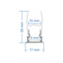 GloboStar® GLASSBOARD-PROFILE 70812-3M Προφίλ Αλουμινίου - Βάση & Ψύκτρα Ταινίας LED με Λευκό Γαλακτερό Κάλυμμα - Χρήση για Μοριακό Φωτισμό Γυαλιού Πάχους 10mm - Πατητό Κάλυμμα - Ασημί - 3 Μέτρα - Πακέτο 5 Τεμαχίων - Μ300 x Π1.7 x Υ3cm - ledmania.gr