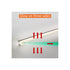 GloboStar® GLASSBOARD-PROFILE 70812-3M Προφίλ Αλουμινίου - Βάση & Ψύκτρα Ταινίας LED με Λευκό Γαλακτερό Κάλυμμα - Χρήση για Μοριακό Φωτισμό Γυαλιού Πάχους 10mm - Πατητό Κάλυμμα - Ασημί - 3 Μέτρα - Πακέτο 5 Τεμαχίων - Μ300 x Π1.7 x Υ3cm - ledmania.gr