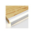 GloboStar® BOARD-PROFILE 70814-3M Προφίλ Αλουμινίου - Βάση & Ψύκτρα Ταινίας LED με Λευκό Γαλακτερό Κάλυμμα - Χρήση για Φωτισμού Ραφιού με Τοποθέτηση σε Ξύλο Πάχους 18mm - Πατητό Κάλυμμα - Ασημί - 3 Μέτρα - Πακέτο 5 Τεμαχίων - Μ300 x Π1.5 x Υ2cm - ledmania.gr