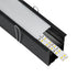 GloboStar® RECESS-PROFILE 70818-1M Προφίλ Αλουμινίου - Βάση & Ψύκτρα Ταινίας LED με Λευκό Γαλακτερό Κάλυμμα - Χωνευτή Χρήση - Πατητό Κάλυμμα - Μαύρο - 1 Μέτρο - Μ100 x Π7.5 x Υ7cm - ledmania.gr