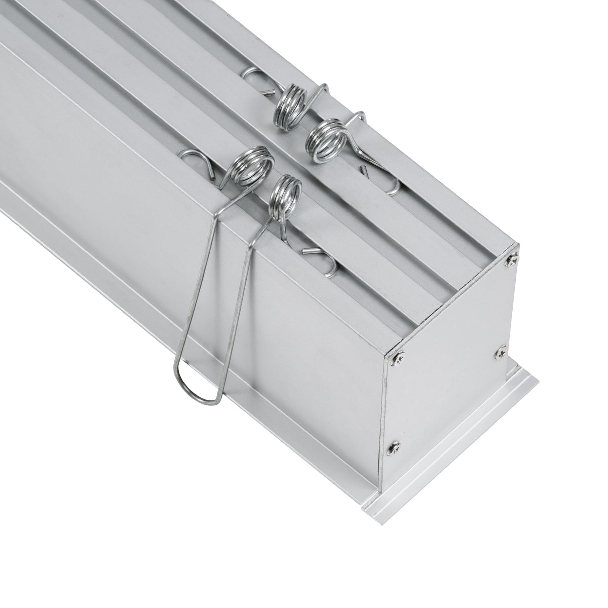 GloboStar® 70829-3M AVATAR Linear Γραμμικό Αρχιτεκτονικό Χωνευτό Προφίλ Αλουμινίου Ανοδιωμένο με Λευκό Οπάλ Κάλυμμα για 4 Σειρές Ταινίας LED Πατητό - Press On 3 Μέτρα - ledmania.gr