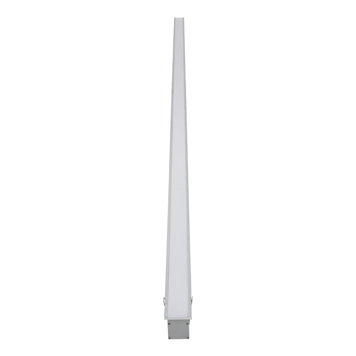 GloboStar® 70829-3M AVATAR Linear Γραμμικό Αρχιτεκτονικό Χωνευτό Προφίλ Αλουμινίου Ανοδιωμένο με Λευκό Οπάλ Κάλυμμα για 4 Σειρές Ταινίας LED Πατητό - Press On 3 Μέτρα - ledmania.gr