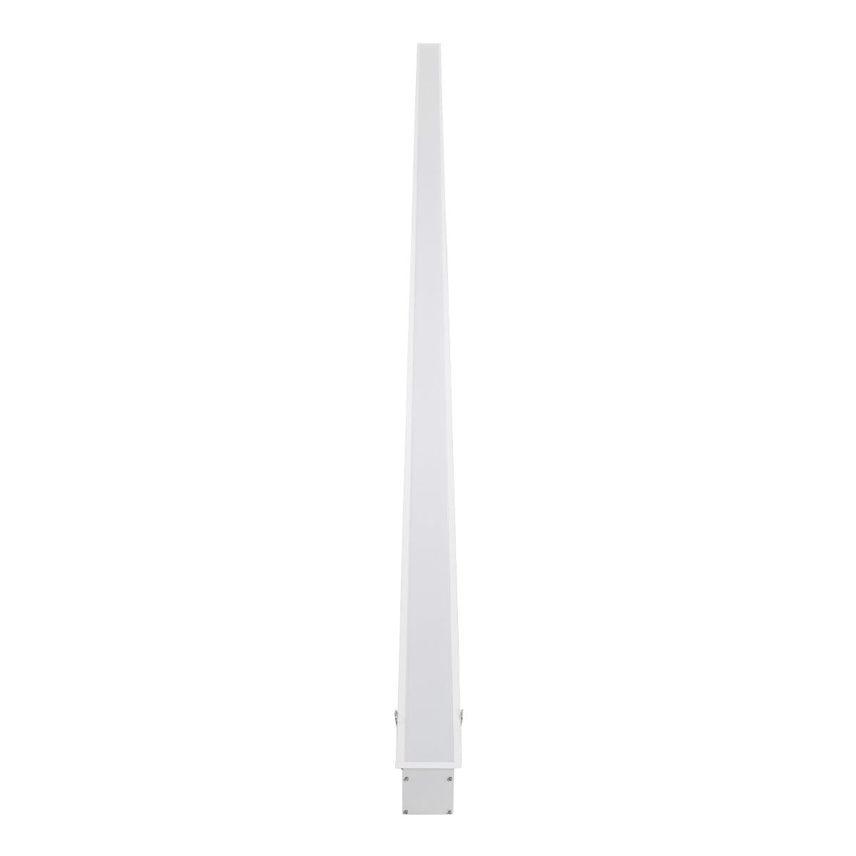 GloboStar® 70833-3M AVATAR Linear Γραμμικό Αρχιτεκτονικό Χωνευτό Προφίλ Αλουμινίου Λευκό με Λευκό Οπάλ Κάλυμμα για 4 Σειρές Ταινίας LED Πατητό - Press On 3 Μέτρα - ledmania.gr