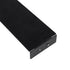 GloboStar® SURFACE-PROFILE 70845-3M Προφίλ Αλουμινίου - Βάση & Ψύκτρα Ταινίας LED με Λευκό Γαλακτερό Κάλυμμα - Επιφανειακή Χρήση Δημιουργίας Κρυφού Φωτισμού Πάνω/Κάτω - Πατητό Κάλυμμα - Μαύρο - 3 Μέτρα - Μ300 x Π5 x Υ1.7cm - ledmania.gr