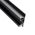 GloboStar® SURFACE-PROFILE 70845-3M Προφίλ Αλουμινίου - Βάση & Ψύκτρα Ταινίας LED με Λευκό Γαλακτερό Κάλυμμα - Επιφανειακή Χρήση Δημιουργίας Κρυφού Φωτισμού Πάνω/Κάτω - Πατητό Κάλυμμα - Μαύρο - 3 Μέτρα - Μ300 x Π5 x Υ1.7cm - ledmania.gr