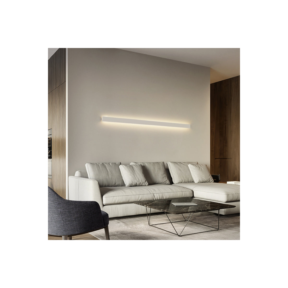 GloboStar® SURFACE-PROFILE 70845-3M Προφίλ Αλουμινίου - Βάση & Ψύκτρα Ταινίας LED με Λευκό Γαλακτερό Κάλυμμα - Επιφανειακή Χρήση Δημιουργίας Κρυφού Φωτισμού Πάνω/Κάτω - Πατητό Κάλυμμα - Μαύρο - 3 Μέτρα - Μ300 x Π5 x Υ1.7cm - ledmania.gr