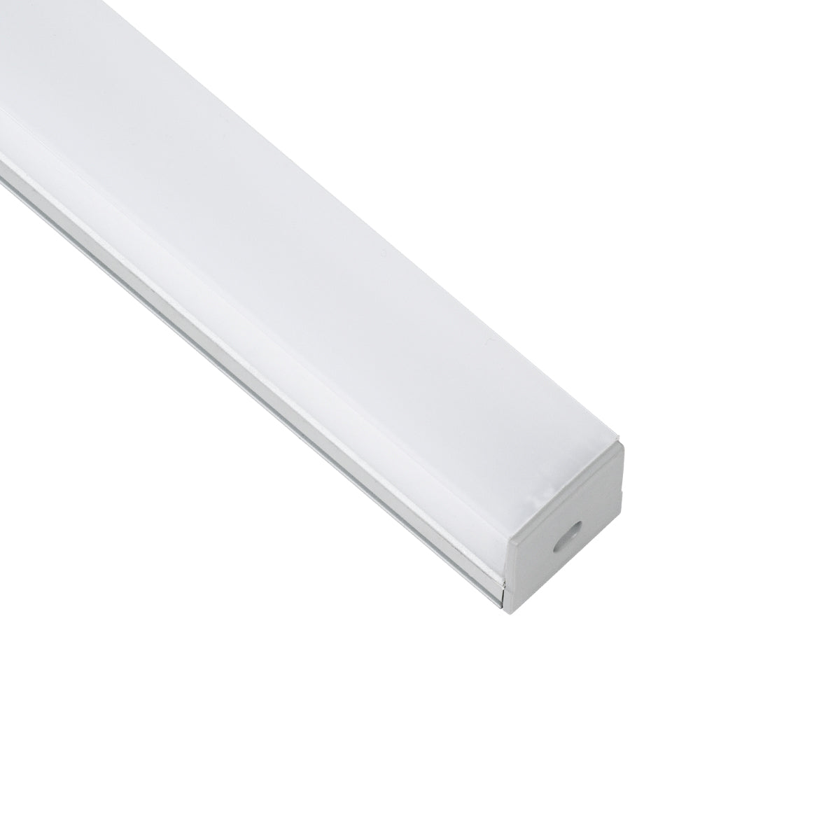 GloboStar® SURFACEPENDANT-PROFILE 70847-1M Προφίλ Αλουμινίου - Βάση & Ψύκτρα Ταινίας LED με Λευκό Γαλακτερό Κάλυμμα - Επιφανειακή & Κρεμαστή Χρήση - Πατητό Κάλυμμα - Ασημί - 1 Μέτρο - Μ100 x Π2.6 x Υ2.3cm - ledmania.gr