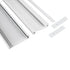 GloboStar® SKIRTINGBOARD-PROFILE 70851-3M Προφίλ Αλουμινίου - Βάση & Ψύκτρα Ταινίας LED με Λευκό Γαλακτερό Κάλυμμα - Επιφανειακή Χρήση για Περβάζι - Πατητό Κάλυμμα - Λευκό - 3 Μέτρα - Μ300 x Π1.6 x Υ8cm - ledmania.gr