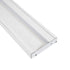 GloboStar® SKIRTINGBOARD-PROFILE 70851-3M Προφίλ Αλουμινίου - Βάση & Ψύκτρα Ταινίας LED με Λευκό Γαλακτερό Κάλυμμα - Επιφανειακή Χρήση για Περβάζι - Πατητό Κάλυμμα - Λευκό - 3 Μέτρα - Μ300 x Π1.6 x Υ8cm - ledmania.gr