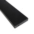 GloboStar® SKIRTINGBOARD-PROFILE 70852-3M Προφίλ Αλουμινίου - Βάση & Ψύκτρα Ταινίας LED με Λευκό Γαλακτερό Κάλυμμα - Επιφανειακή Χρήση για Περβάζι - Πατητό Κάλυμμα - Μαύρο - 3 Μέτρα - Μ300 x Π1.6 x Υ8cm - ledmania.gr