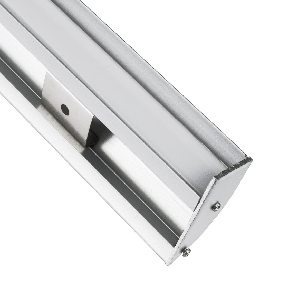 GloboStar® SURFACE-PROFILE 70857-3M Προφίλ Αλουμινίου - Βάση & Ψύκτρα Ταινίας LED με Λευκό Γαλακτερό Κάλυμμα - Επιφανειακή Χρήση Δημιουργίας Κρυφού Φωτισμού - Πατητό Κάλυμμα - Ασημί - 3 Μέτρα - Πακέτο 5 Τεμαχίων - Μ300 x Π1.7 x Υ4.2cm - ledmania.gr