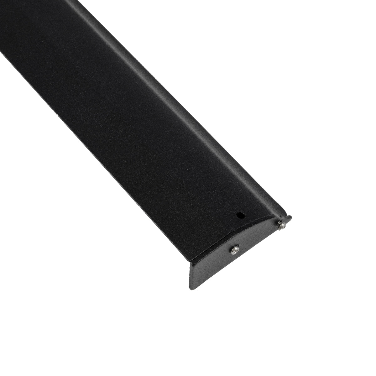 GloboStar® SURFACE-PROFILE 70859-3M Προφίλ Αλουμινίου - Βάση & Ψύκτρα Ταινίας LED με Λευκό Γαλακτερό Κάλυμμα - Επιφανειακή Χρήση Δημιουργίας Κρυφού Φωτισμού - Πατητό Κάλυμμα - Μαύρο - 3 Μέτρα - Πακέτο 5 Τεμαχίων - Μ300 x Π1.7 x Υ4.2cm - ledmania.gr