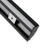 GloboStar® SURFACE-PROFILE 70859-3M Προφίλ Αλουμινίου - Βάση & Ψύκτρα Ταινίας LED με Λευκό Γαλακτερό Κάλυμμα - Επιφανειακή Χρήση Δημιουργίας Κρυφού Φωτισμού - Πατητό Κάλυμμα - Μαύρο - 3 Μέτρα - Πακέτο 5 Τεμαχίων - Μ300 x Π1.7 x Υ4.2cm - ledmania.gr