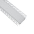 GloboStar® PLASTERBOARD-PROFILE 70862-3M Προφίλ Αλουμινίου - Βάση & Ψύκτρα Ταινίας LED με Λευκό Γαλακτερό Κάλυμμα - Χωνευτή Χρήση σε Γυψοσανίδα - Trimless - Πατητό Κάλυμμα - Ασημί - 3 Μέτρα - Πακέτο 5 Τεμαχίων - Μ300 x Π8.8 x Υ2cm - ledmania.gr
