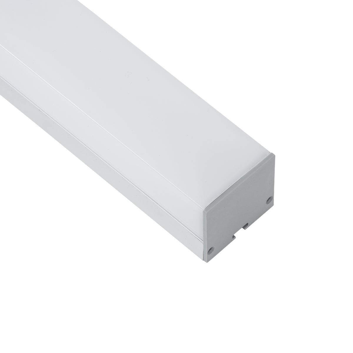 GloboStar® SURFACEPENDANT-PROFILE 70864-1M Προφίλ Αλουμινίου - Βάση & Ψύκτρα Ταινίας LED με Λευκό Γαλακτερό Κάλυμμα - Επιφανειακή & Κρεμαστή Χρήση - Πατητό Κάλυμμα - Ασημί - 1 Μέτρο - Μ100 x Π4.5 x Υ4.2cm - ledmania.gr