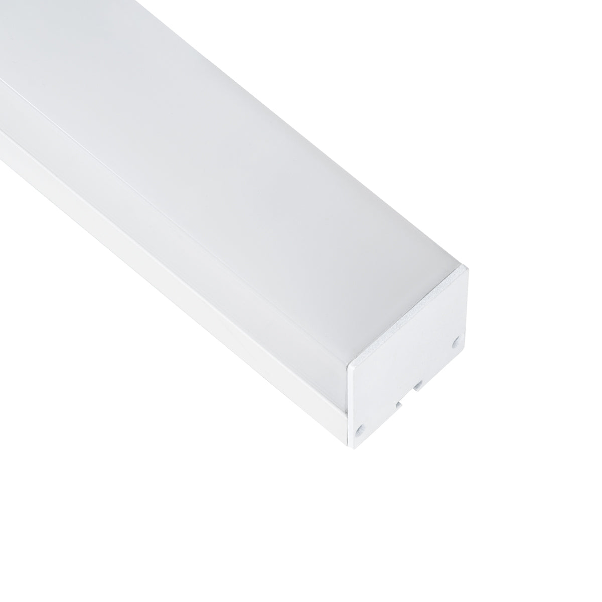 GloboStar® 70865-3M Επιφανειακό Προφίλ Αλουμινίου Λευκό με Λευκό Οπάλ Κάλυμμα για έως 3 Σειρές Ταινίας LED Πατητό - Press On 3 Μέτρα - ledmania.gr