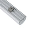 GloboStar® 70870-3M Επιφανειακό Προφίλ Αλουμινίου Ανοδιωμένο με Οβάλ Λευκό Οπάλ Κάλυμμα για έως 3 Σειρές Ταινίας LED Πατητό - Press On 3 Μέτρα - ledmania.gr