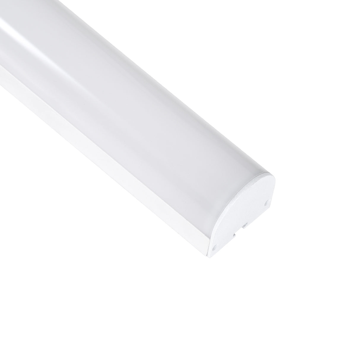 GloboStar® SURFACEPENDANT-PROFILE 70871-1M Προφίλ Αλουμινίου - Βάση & Ψύκτρα Ταινίας LED με Λευκό Γαλακτερό Κάλυμμα - Επιφανειακή & Κρεμαστή Χρήση - Πατητό Κάλυμμα - Λευκό - 1 Μέτρα - Μ100 x Π4.5 x Υ4.2cm - ledmania.gr