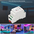 GloboStar® 71415 LS2S DC Controller Din Rail Ράγας WiFi 5 Καναλιών DC 12-24V 5 x 6A 144W - Max 10A 240W - IP20 RGBW+WW+CCT Μ9 x Π3.4 x Υ6cm - 5 Years Warranty - ledmania.gr