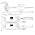 GloboStar® 71423 DL-X DC DALI & Push Dimming 5 in 1 Dimmer High Speed Controller 5 Καναλιών DC 12-24V 5 x 6A 144W - Max 20A 480W - IP20 RGBW+WW Μ13 x Π5 x Υ2.5cm - 5 Years Warranty - ledmania.gr