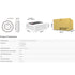 GloboStar® 71434 S2-B Ασύρματο Χειριστήριο 2.4Ghz Rainbow Touch Switch 1 Group για όλα τα Controller RGB+CCT Mi Light & Mi Boxer DC 3V 2 x AAA - IP20 Φ7 x Υ2.5cm - 5 Years Warranty - ledmania.gr