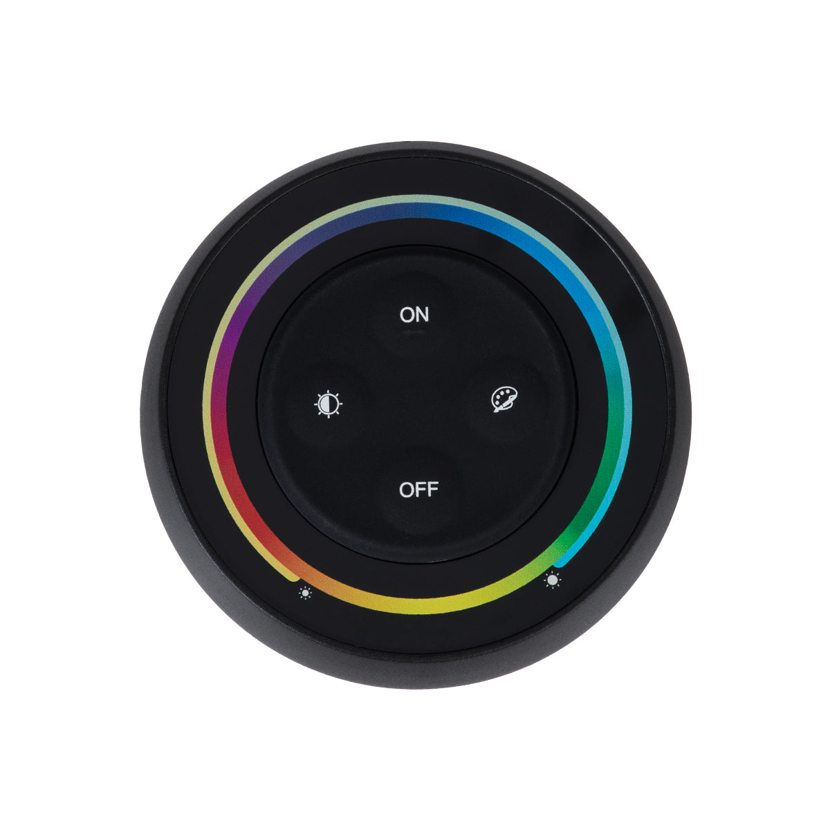 GloboStar® 71434 S2-B Ασύρματο Χειριστήριο 2.4Ghz Rainbow Touch Switch 1 Group για όλα τα Controller RGB+CCT Mi Light & Mi Boxer DC 3V 2 x AAA - IP20 Φ7 x Υ2.5cm - 5 Years Warranty - ledmania.gr