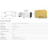 GloboStar® 71437 WL1-P75V24 Mi-Light Ασύρματο RF 2.4Ghz LED Driver Wireless WiFi 1 Καναλιού για Μονόχρωμα Προϊόντα LED 75W 3A - AC 100-240V σε DC 24V - IP20 Μ19 x Π5.5 x Υ3.2cm - 5 Years Warranty - ledmania.gr