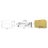GloboStar® 71438 Ασύρματο RF 2.4Ghz Μεταλλικό Τροφοδοτικό SELV Smart Controller Mi-Light WP1-P150V24 Wireless WiFi για Μονόχρωμα Προϊόντα LED 150W 6.25A - AC 220-240V σε DC 24V - Αδιάβροχο IP67 Μ22.5 x Π7 x Υ3.5cm - 3 Years Warranty - ledmania.gr