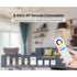 GloboStar® 71441 WL5-P75V24 Mi-Light Ασύρματο RF 2.4Ghz Smart Controller LED Driver Wireless WiFi 5 Καναλιών 5 x 0.3A για RGBW+WW+CCT Προϊόντα LED Max 75W 3A - AC 100-240V σε DC 24V - IP20 Μ19 x Π5.5 x Υ3.2cm - 5 Years Warranty - ledmania.gr