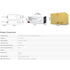 GloboStar® 71441 WL5-P75V24 Mi-Light Ασύρματο RF 2.4Ghz Smart Controller LED Driver Wireless WiFi 5 Καναλιών 5 x 0.3A για RGBW+WW+CCT Προϊόντα LED Max 75W 3A - AC 100-240V σε DC 24V - IP20 Μ19 x Π5.5 x Υ3.2cm - 5 Years Warranty - ledmania.gr